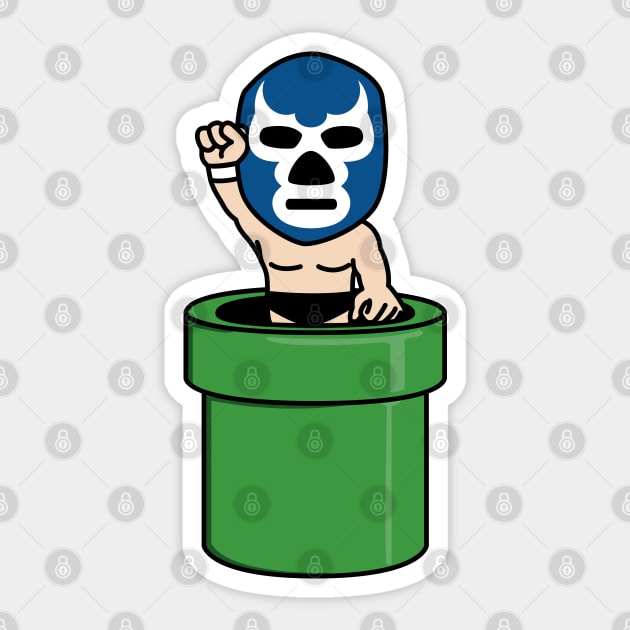 LUCHA#22 Sticker by RK58